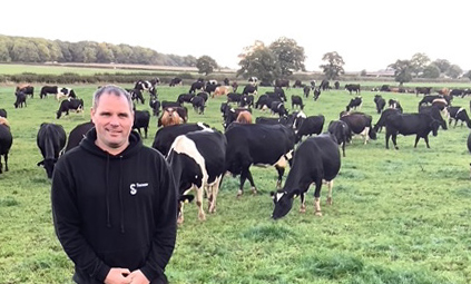 Sansaw Estate dairy farm manager Breiffini Daly