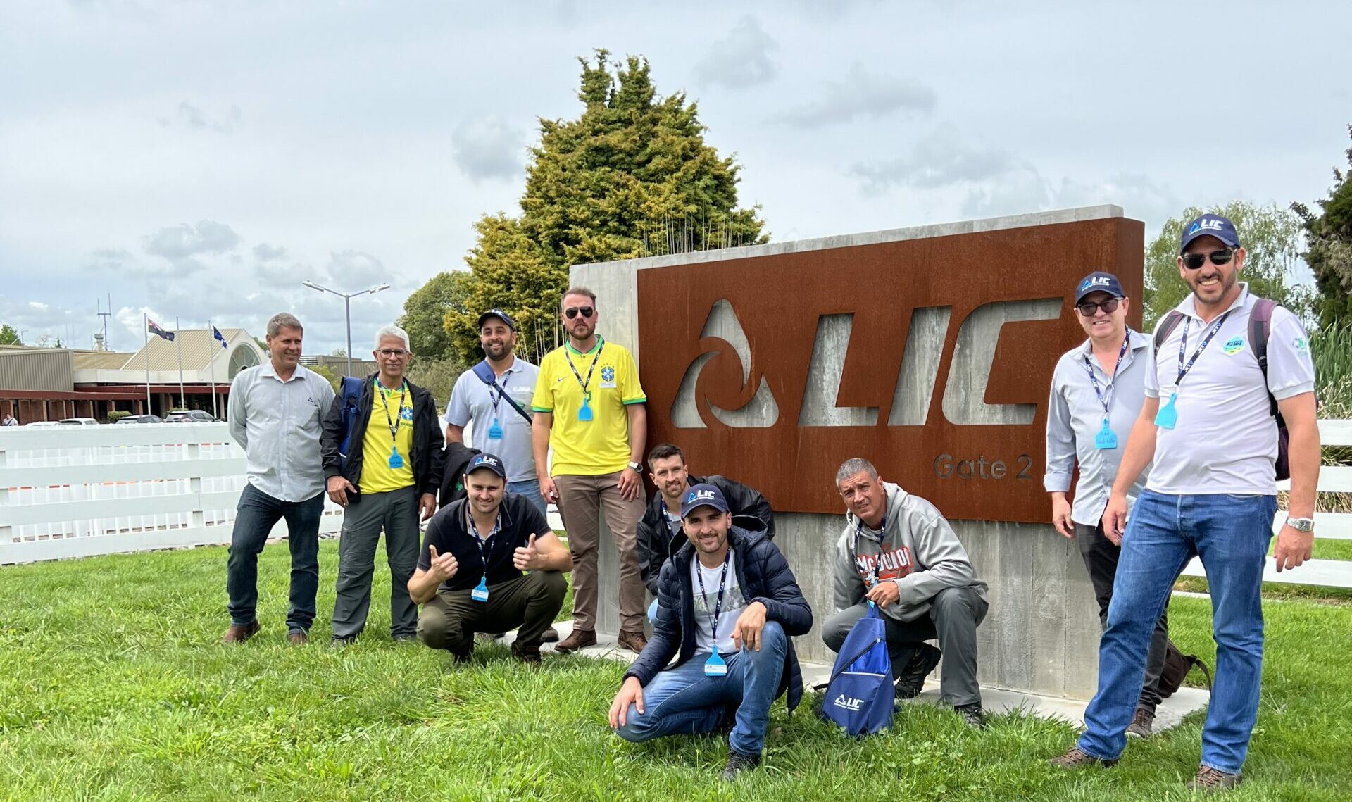 Brazil dairy farmer tour to LIC and NZ 2022