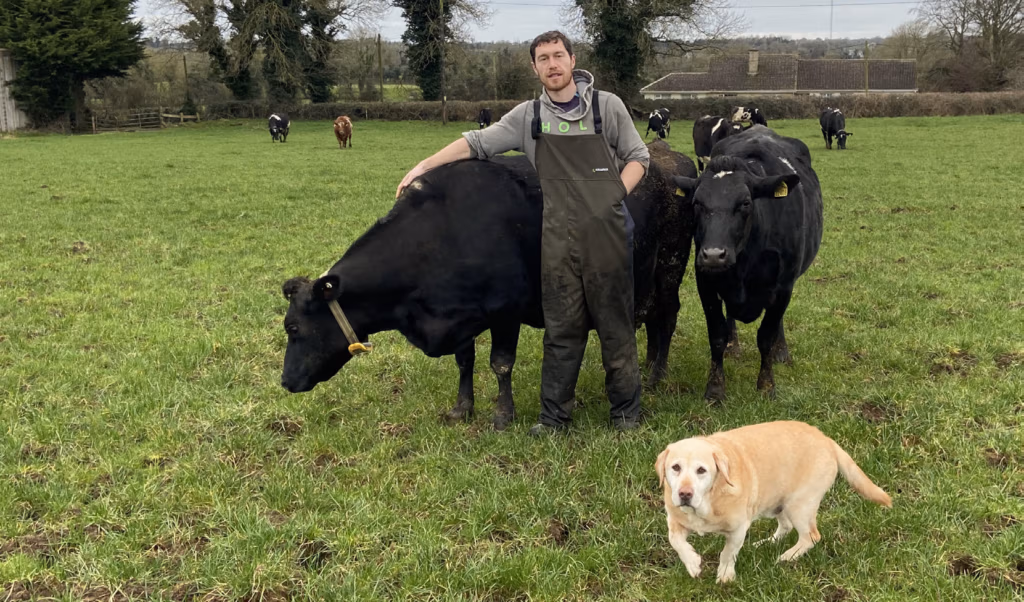 Irish dairy farmer Padraic Harman