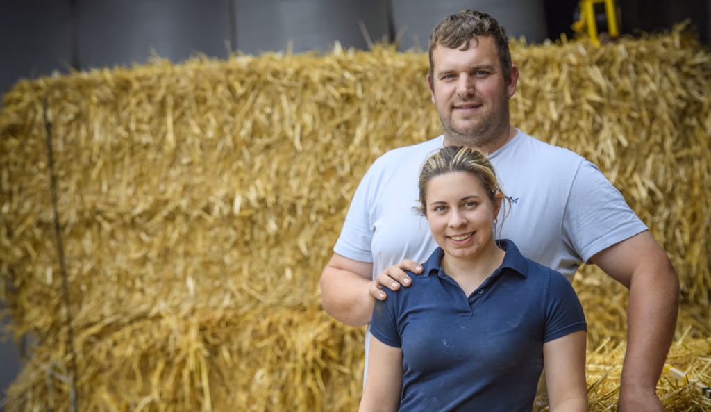 Josh and Lauren - Dairy UK Farmer of the Year 2023 finalists