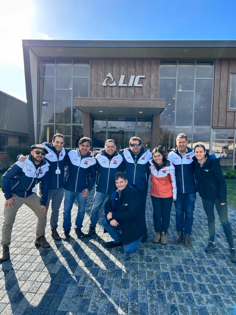 Chilean farmers visiting LIC Headquarters