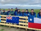 The Chile group with dairy farmer, Carlos Cuadrado who is originally from Argentina